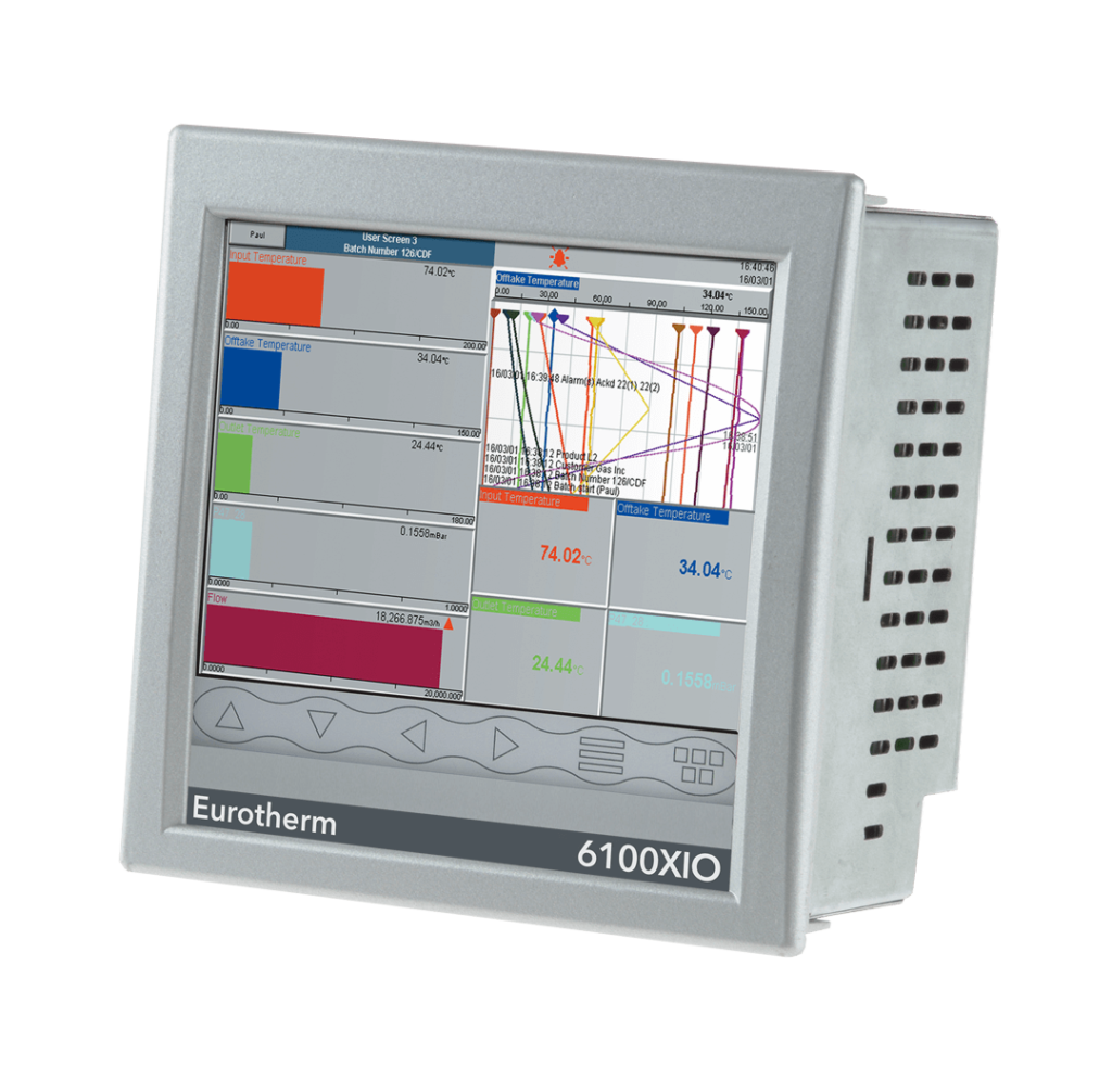 Eurotherm 6100XIO Distributed Graphic Recorder Neal Systems Incorporated